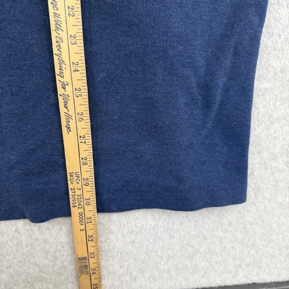 Polo Ralph Lauren Sweater Men L Blue Estate Rib 1/4 Zip Pullover Grandpacore